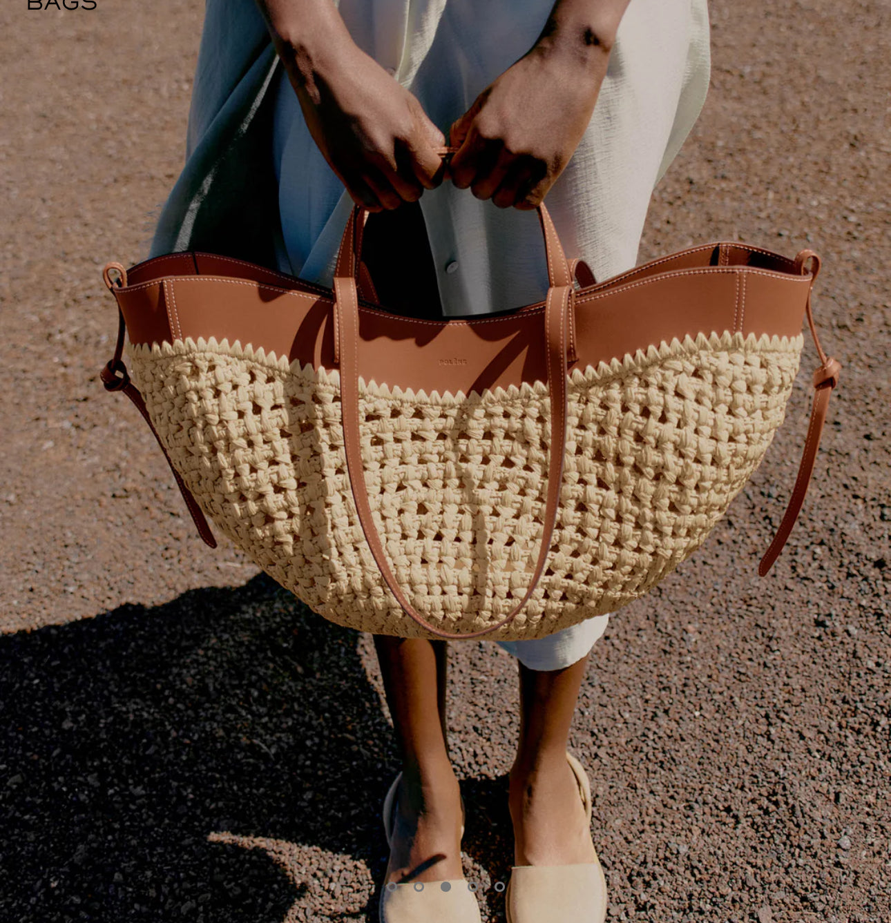 Polène Cyme Raffia